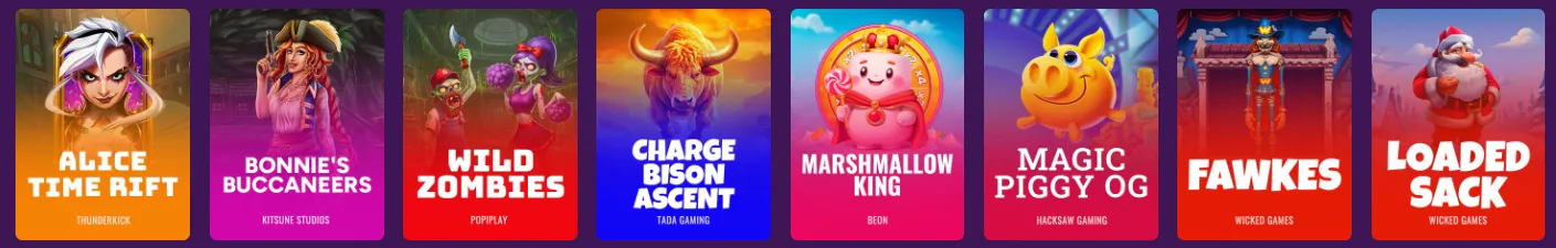 New casino games and slots at Betti Casino